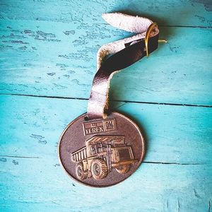 Vintage Terex GM watch Fob